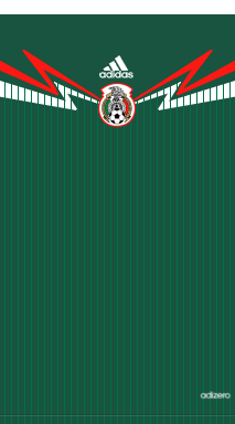 【2014年W杯】メキシコ代表：1stユニフォーム