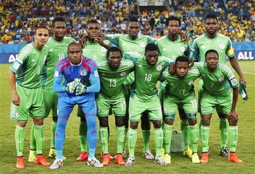 2014年W杯】ナイジェリア代表：GKユニフォーム【彩色/青】