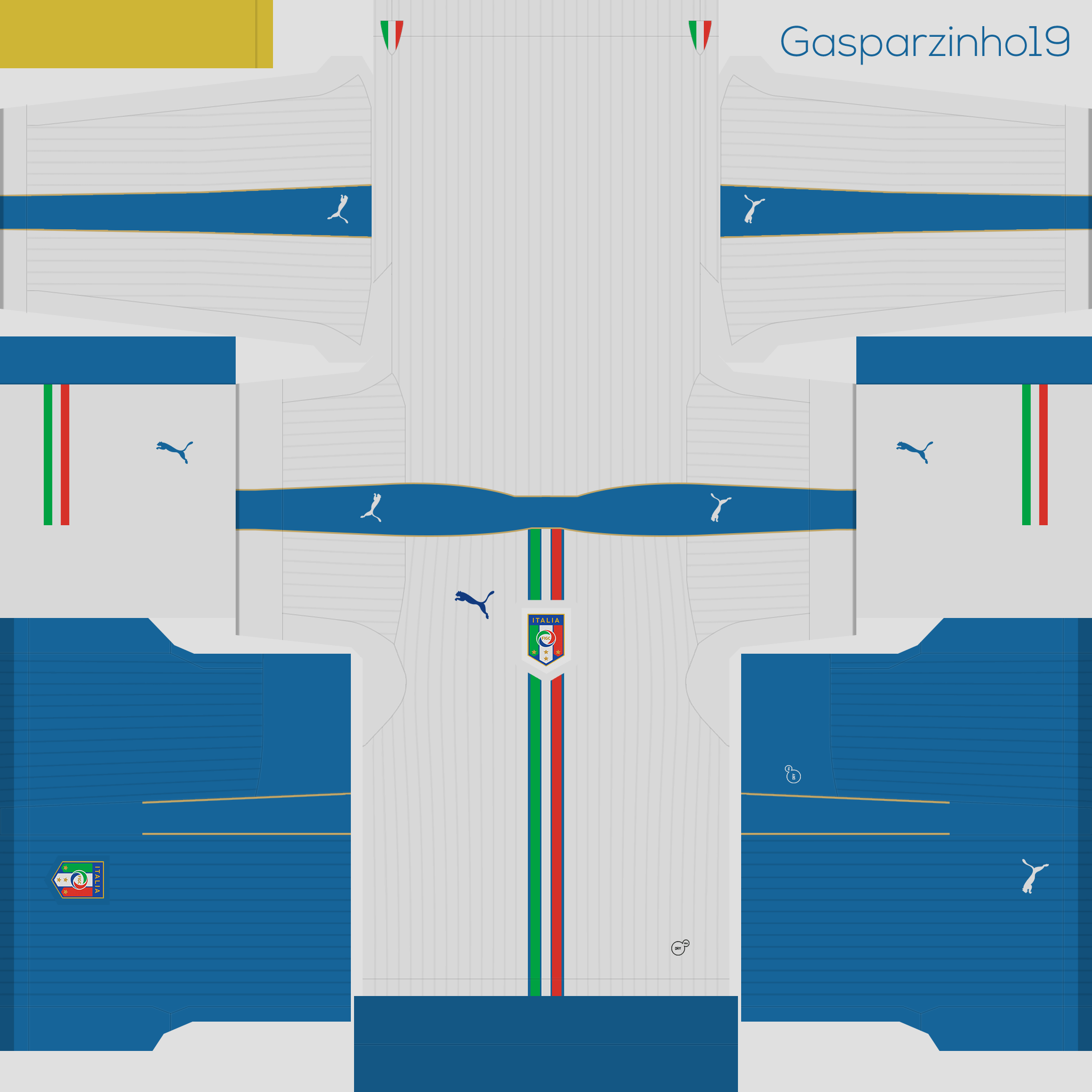 ウイイレ16 イタリア代表ユニフォーム Euro16